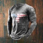 Casual Versatile Custommade European And American Style Round Neck, Long Sleeves - Image 4