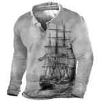 Mens Zip-up Sweatshirt With A Personalized Printed Long Sleeve - Image 5