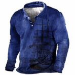 Mens Zip-up Sweatshirt With A Personalized Printed Long Sleeve - Image 3
