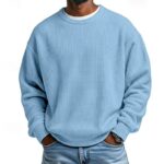 Mens Fashionable Simple And Relaxed Fit Sweatshirt