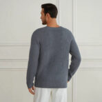 New Versatile Trendy Long-sleeve Pullover With A Round Neckline - Image 6