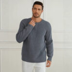 New Versatile Trendy Long-sleeve Pullover With A Round Neckline - Image 5