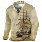 Mens Zip-up Sweatshirt With A Personalized Printed Long Sleeve - Image 4